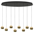Belluno 4591ME – 8-lichts hanglamp ovaal met cable lift