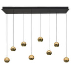 Belluno 4592ME – 8-lichts hanglamp met cable lift