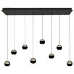Belluno 4592ZW – 8-lichts hanglamp met cable lift