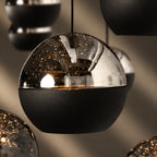 Belluno 4592ZW – 8-lichts hanglamp met cable lift