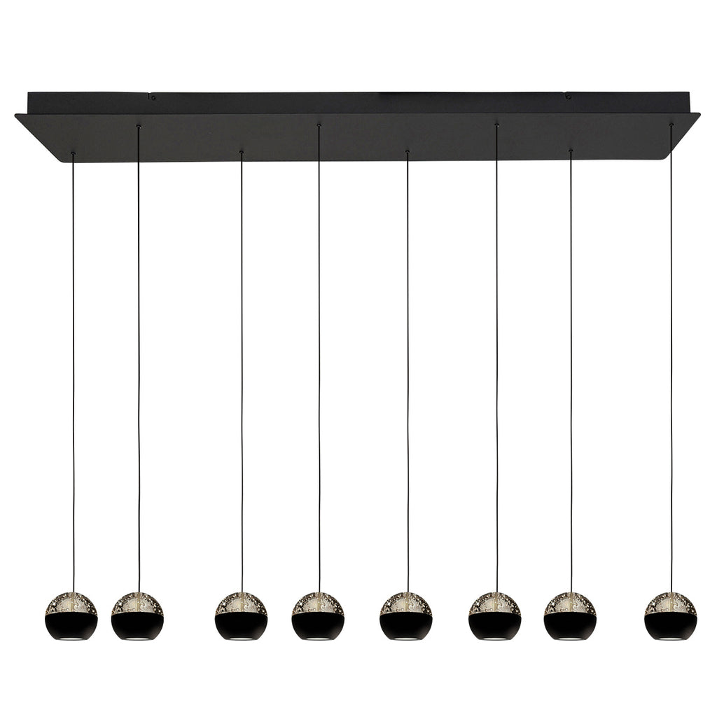 Belluno 4592ZW – 8-lichts hanglamp met cable lift