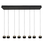 Belluno 4592ZW – 8-lichts hanglamp met cable lift