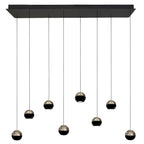 Belluno 4592ZW – 8-lichts hanglamp met cable lift