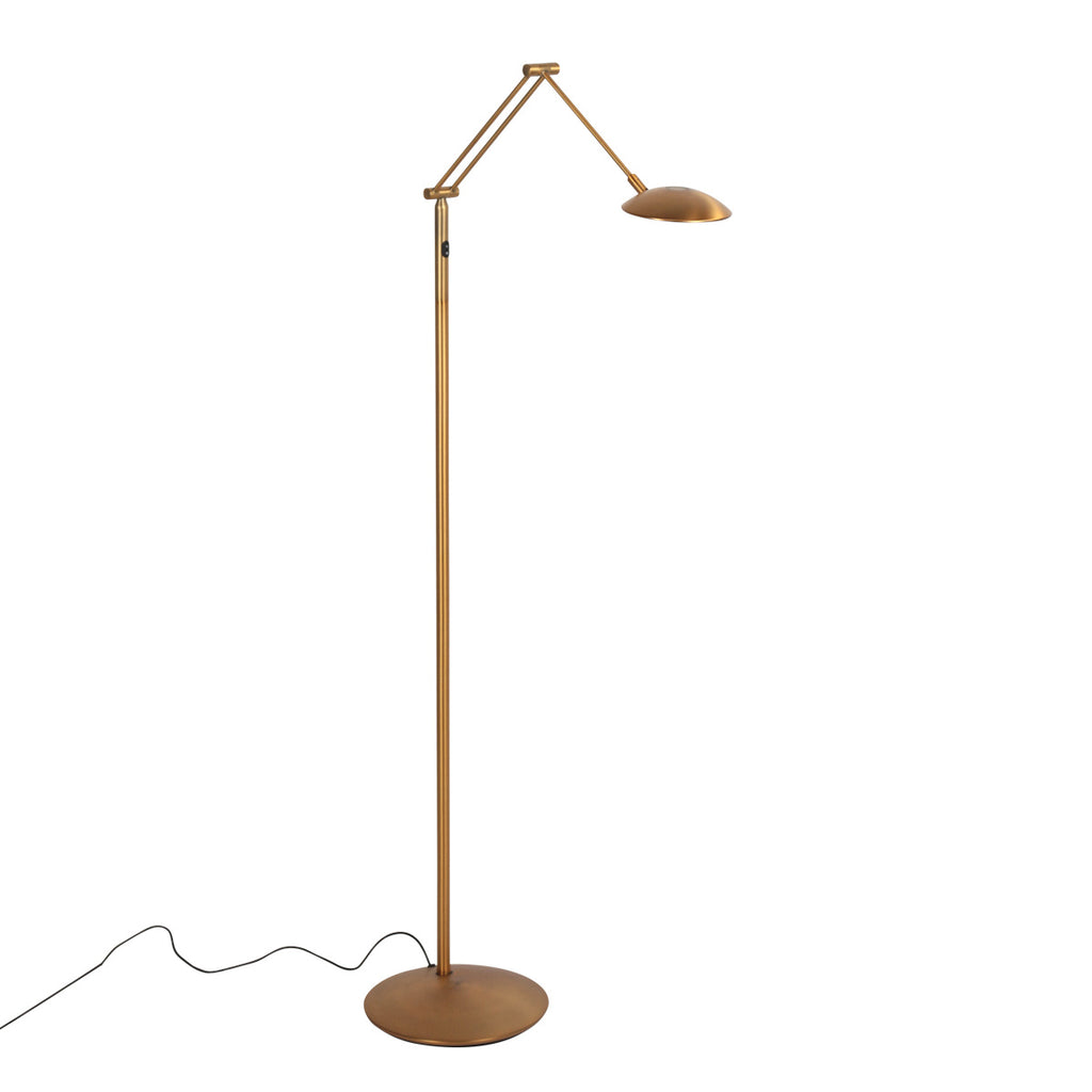 Leeslamp Daphne 2 4601BR - bronzen leeslamp met verstelbaar licht
