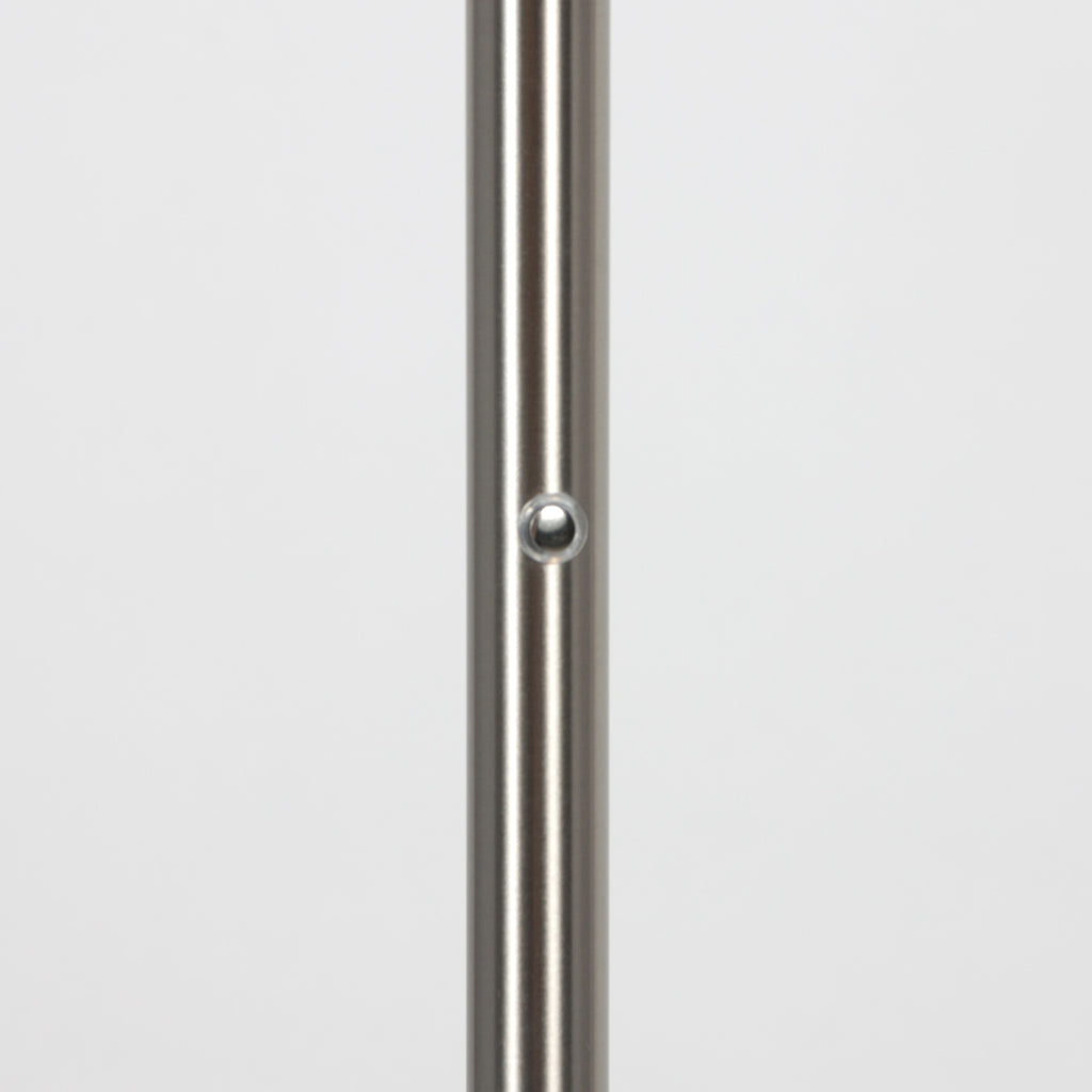Leeslamp GlowGo 4603ST – stalen vloerlamp met accu en leeslicht