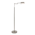 Leeslamp GlowGo 4603ST – stalen vloerlamp met accu en leeslicht