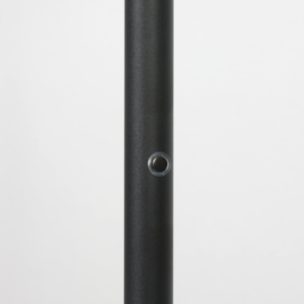 Leeslamp GlowGo 4603ZW – zwarte vloerlamp met accu en verstelbare arm