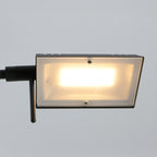 Leeslamp GlowGo 4603ZW – zwarte vloerlamp met accu en verstelbare arm