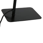 Tafellamp Lumo 4606BR - stijlvolle leeslamp in brons met zwart