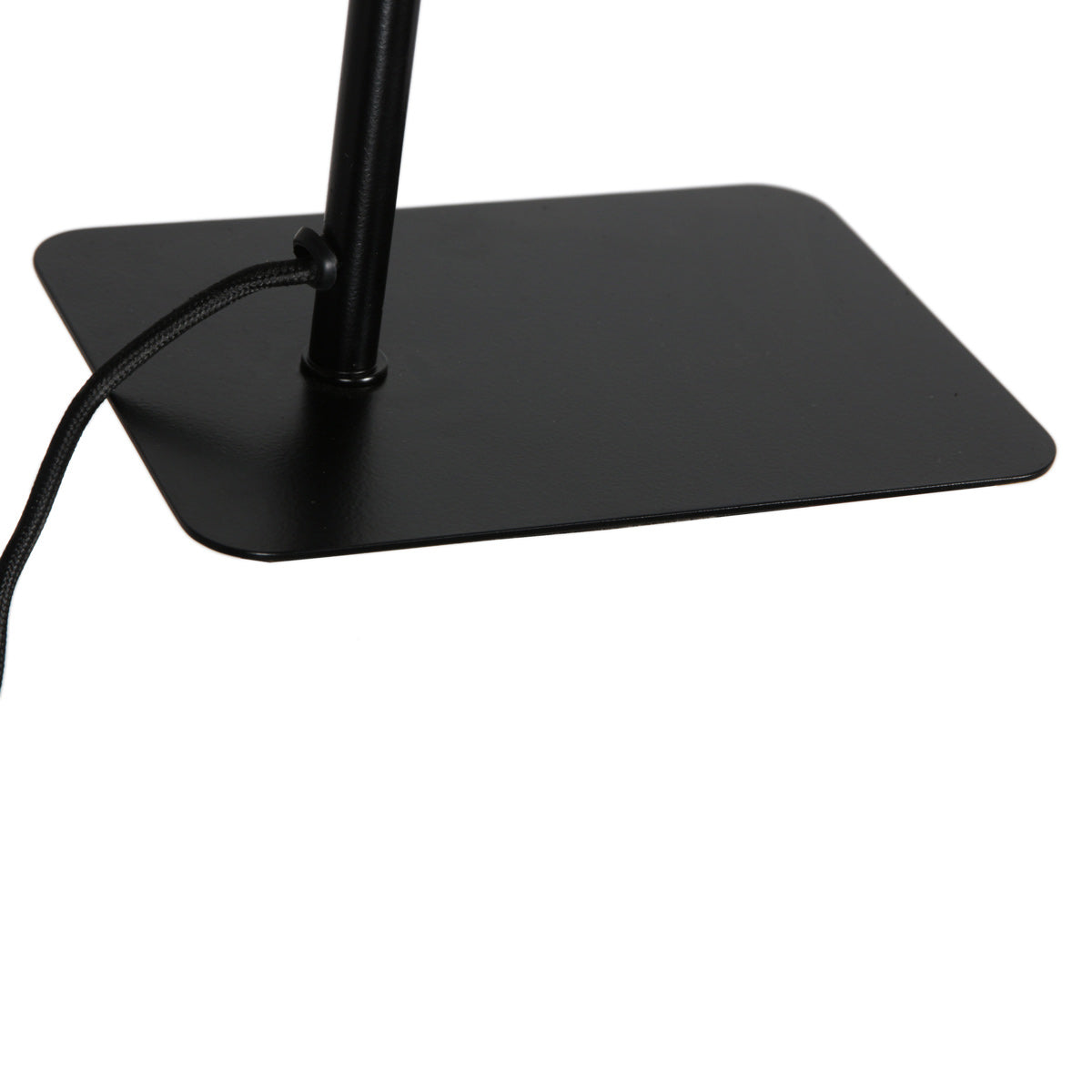 Tafellamp Lumo 4606ST - stijlvolle verstelbare leeslamp in staal met zwart