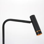 Tafellamp Lumo 4606ZW - zwarte verstelbare leeslamp met LED
