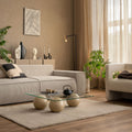 Vloerlamp Lumo 4607BR - slanke leeslamp in zwart met brons