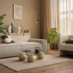 Vloerlamp Lumo 4607BR - slanke leeslamp in zwart met brons
