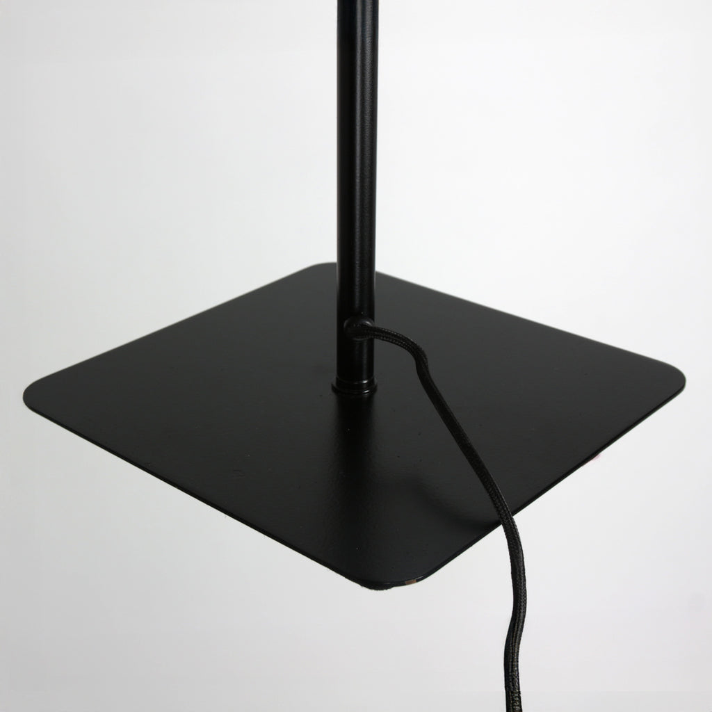 Vloerlamp Lumo 4608BR – moderne tweelichts leeslamp met bronzen accenten
