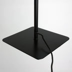Vloerlamp Lumo 4608BR – moderne tweelichts leeslamp met bronzen accenten