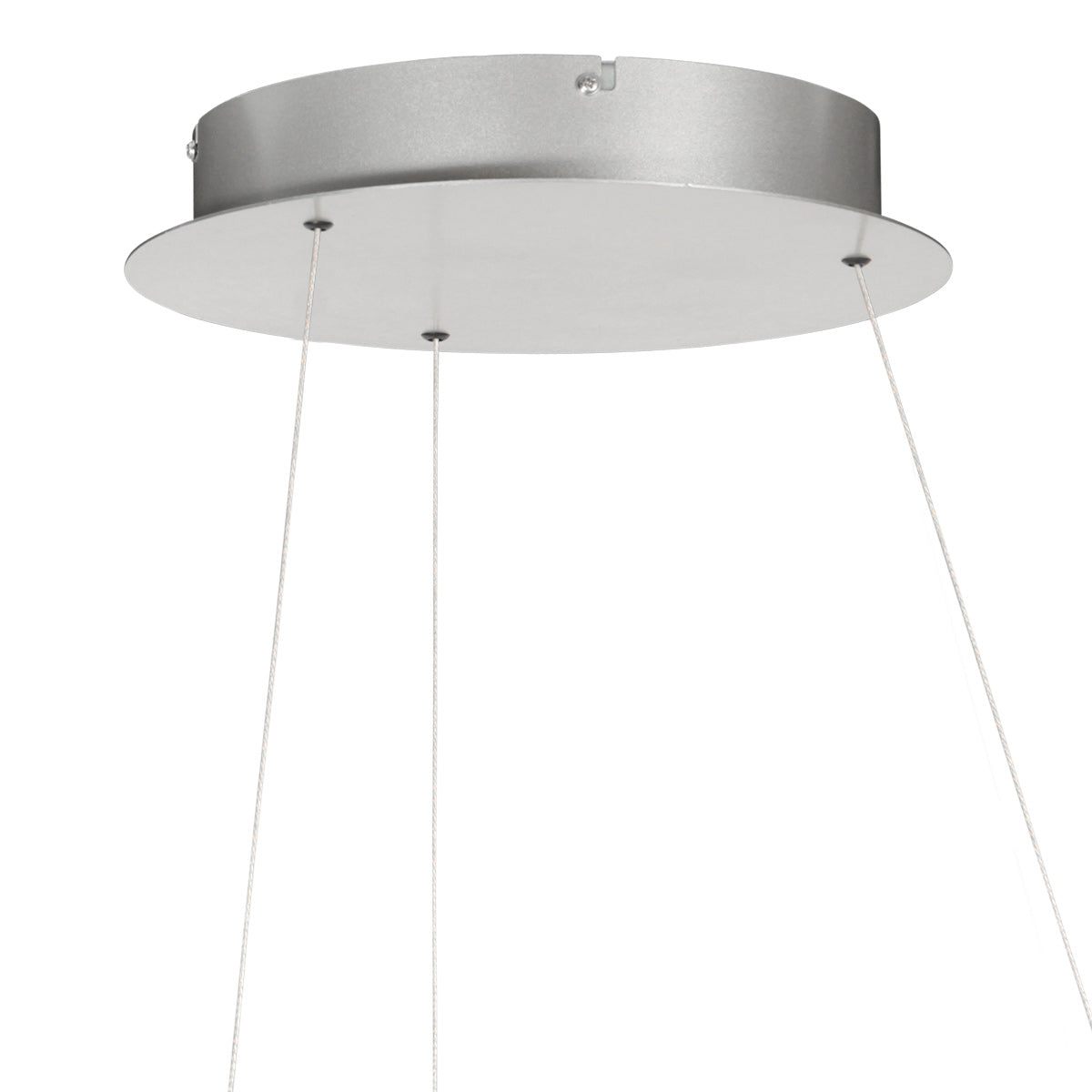 Stalen hanglamp Ringlede 4612ST met cable-lift systeem