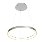 Stalen hanglamp Ringlede 4612ST met cable-lift systeem