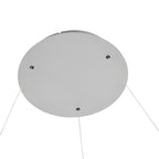 Stalen hanglamp Ringlede 4612ST met cable-lift systeem