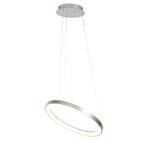 Stalen hanglamp Ringlede 4612ST met cable-lift systeem