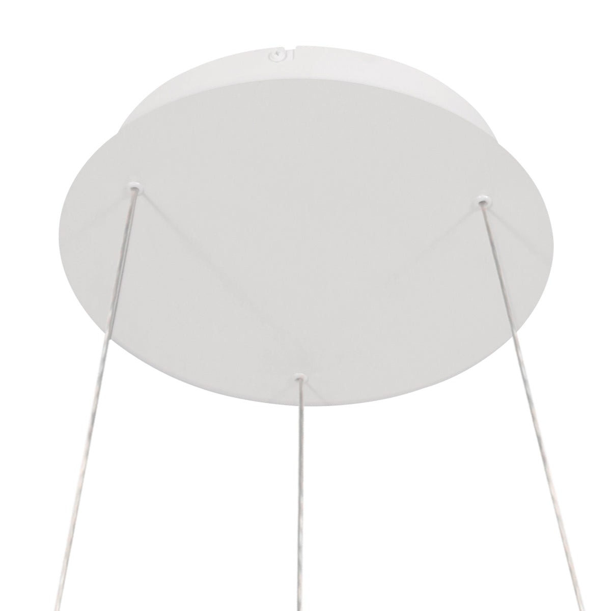 Witte hanglamp Ringlede 4612W met cable-lift systeem