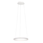 Witte hanglamp Ringlede 4612W met cable-lift systeem