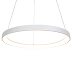 Witte hanglamp Ringlede 4612W met cable-lift systeem