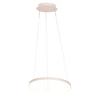 Witte hanglamp Ringlede 4612W met cable-lift systeem