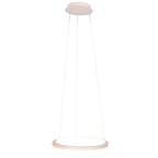 Witte hanglamp Ringlede 4612W met cable-lift systeem