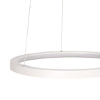 Witte hanglamp Ringlede 4612W met cable-lift systeem