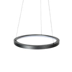 Zwarte hanglamp Ringlede 4612ZW met cable-lift systeem