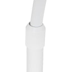 Booglamp Maze Natural 4686W wit met bamboe kap Ø60 cm