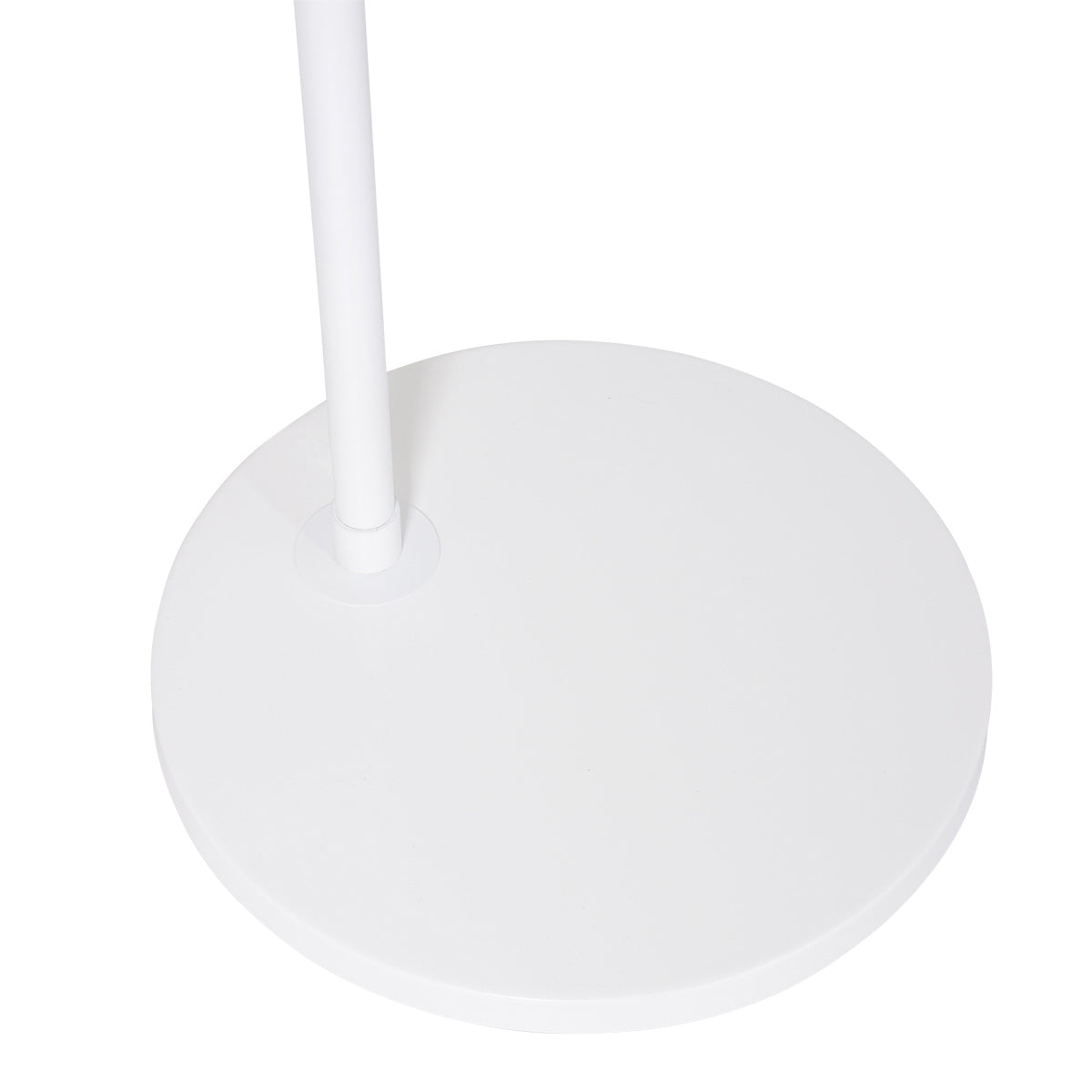 Booglamp Maze Natural 4686W wit met bamboe kap Ø60 cm