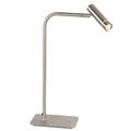 Tafellamp Volari 4709ST stalen tafellamp met touchdimmer