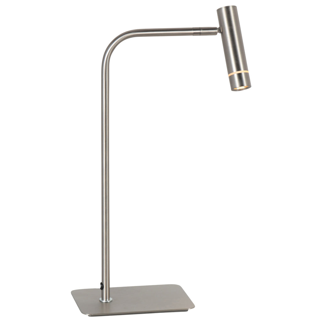 Tafellamp Volari 4709ST stalen tafellamp met touchdimmer