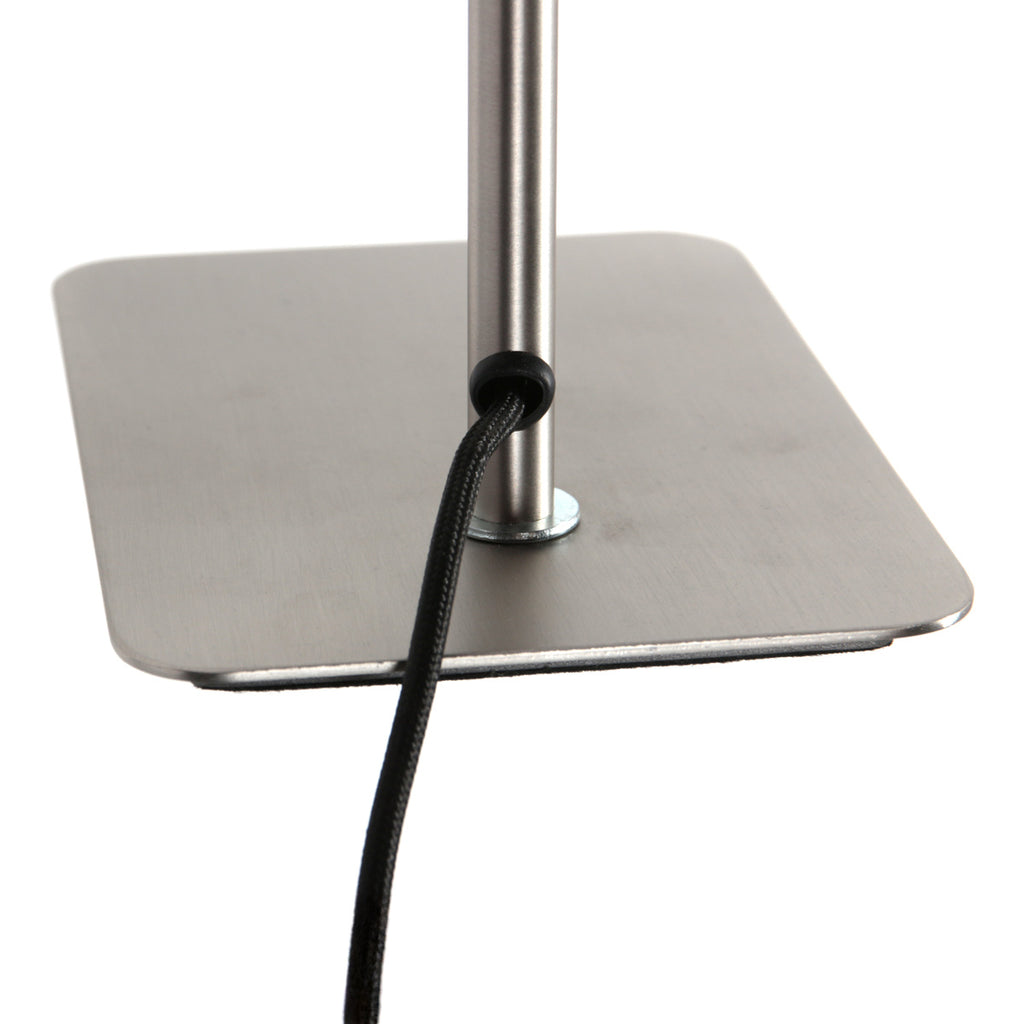 Tafellamp Volari 4709ST stalen tafellamp met touchdimmer