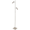 Vloerlamp Volari 4711ST Stalen 2-lichts met dim to warm led