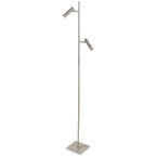Vloerlamp Volari 4711ST Stalen 2-lichts met dim to warm led
