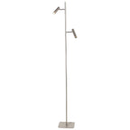 Vloerlamp Volari 4711ST Stalen 2-lichts met dim to warm led