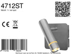 Wandlamp Volari 4712ST stalen LED spot met leescomfort
