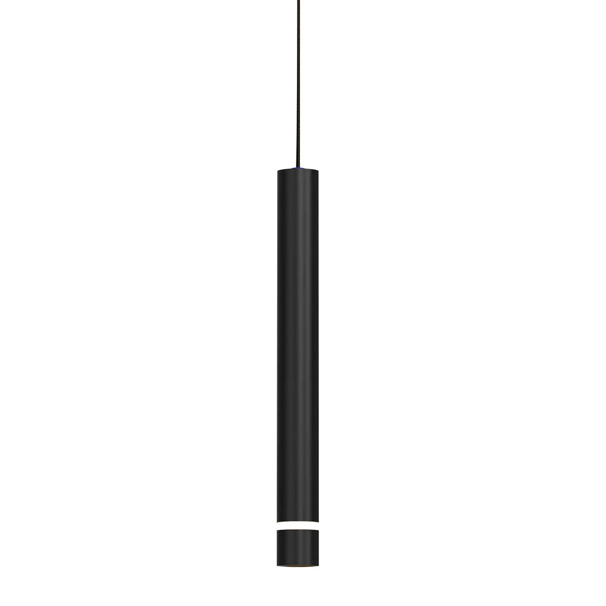 Hanglamp Volari 4714ZW zwarte pendellamp met cable lift