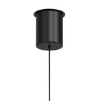 Hanglamp Volari 4714ZW zwarte pendellamp met cable lift