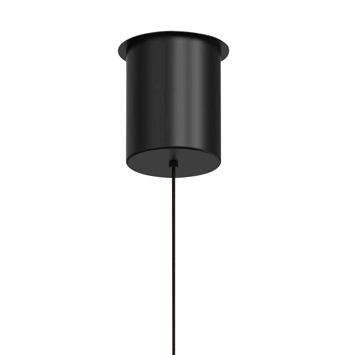 Hanglamp Volari 4714ZW zwarte pendellamp met cable lift