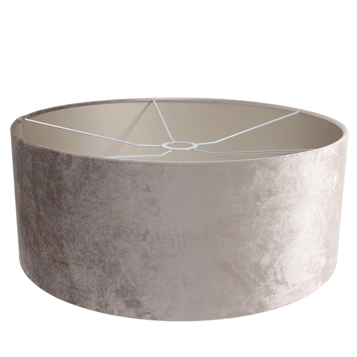 Vloerlamp Stang 4723ZW met grijze velours kap en leeslicht