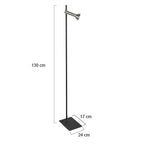 Leeslamp Kora 4731ST – staal accent voor modern lichtcomfort