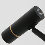 Vloerlamp Stang 4741ZW zwarte vloerlamp met leeslicht en E27 fitting