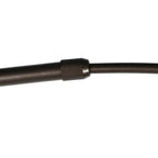 Booglamp Sparkled Light 4754CA cacao met beige kurkstructuur kap