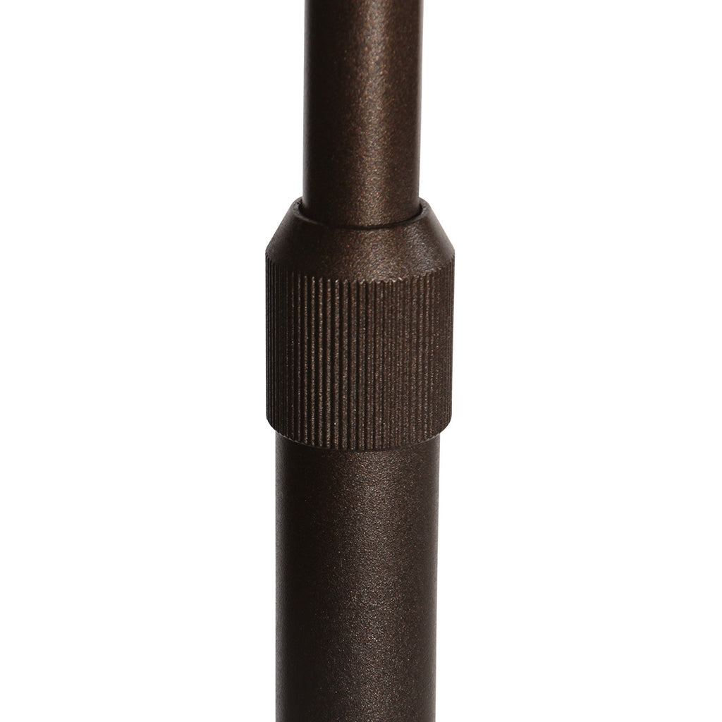 Booglamp Sparkled Light 4765CA cacao met luxe goudkleurige velours kap