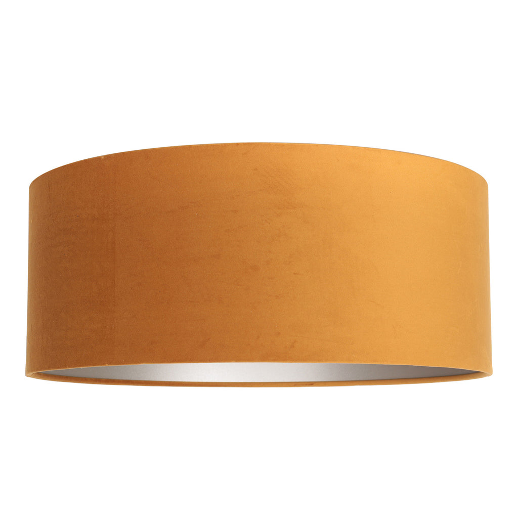 Booglamp Sparkled Light 4765CA cacao met luxe goudkleurige velours kap