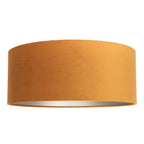 Booglamp Sparkled Light 4765CA cacao met luxe goudkleurige velours kap