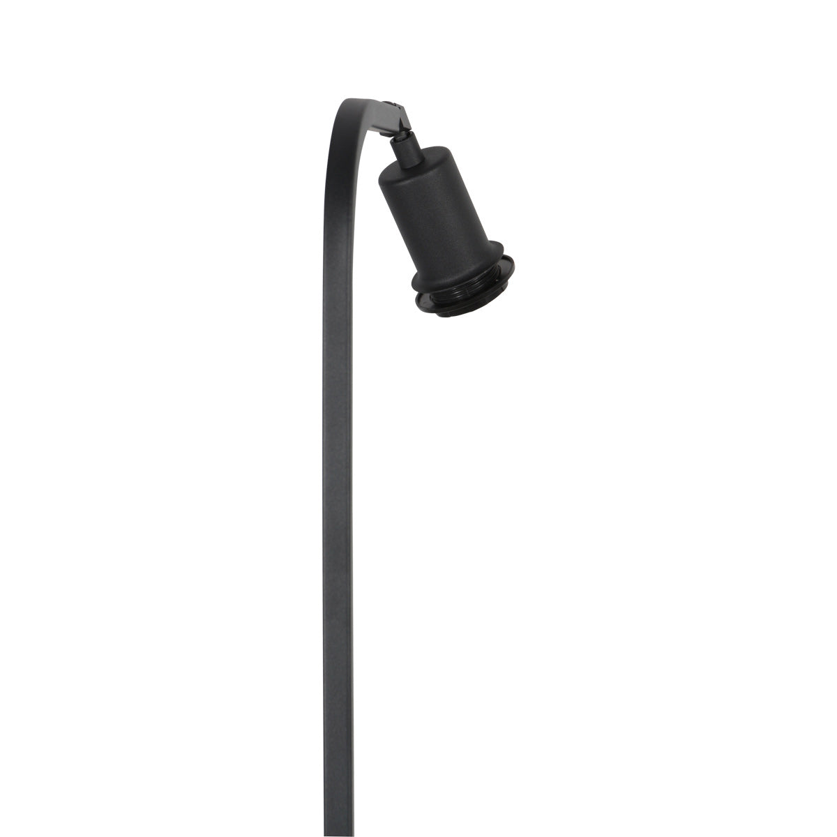 Vloerlamp Stang 4789ZW met gevlochten bamboe kap